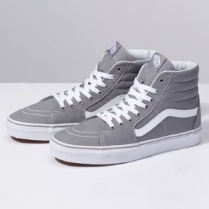 Canvas vans high tops